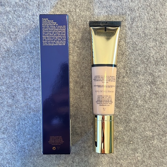 New & Unused | Estée Lauder Futurist Hydra Rescue Moisturizing Foundation SPF 45 - Picture 2 of 6
